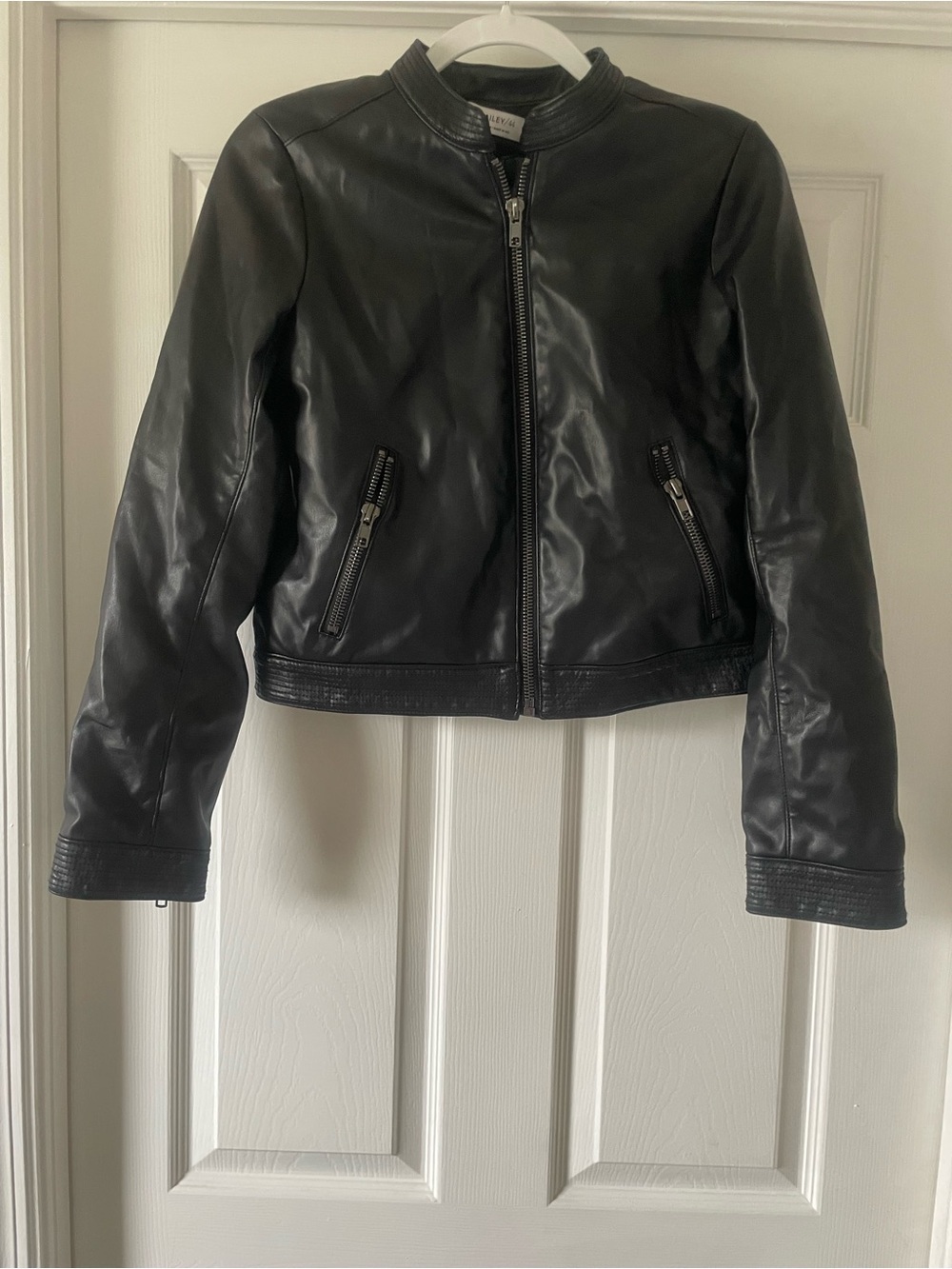 Black faux Leather Jacket - Women Bailey-44 brand